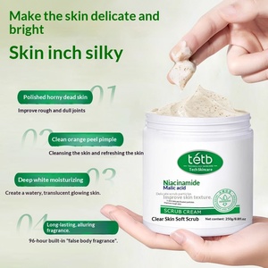 Tanya Qingji <span class=keywords><strong>Crema</strong></span> Esfoliante Profumata con Acido Malico per Pelle Normale/Mista, Esfoliante e Detergente - Product Image 1