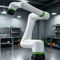 Robot Colaborativo Pequeño FANUC CRX-10iA de 6 Ejes, Carga Útil de 10 kg, Manipulación Humano-Máquina, Seguridad, Enseñanza Guiada por Mano