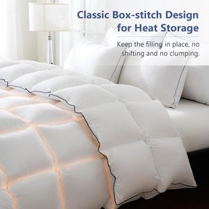 Ocs 5 Sao Khách Sạn Bộ Sưu Tập Chất Lượng Cao Giá Rẻ Giá Trắng 100-500gsm Polyester Giường Duvet Quilt <span class=keywords><strong>Comforter</strong></span> Với Oeko Giấy Chứng Nhận - Product Image 3