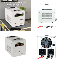 Stabilisateur de tension monophasé Powerhero 5000VA avec affichage numérique, large plage d'entrée 80-260V, ventilateur de refroidissement intégré, régulateur AC 97%