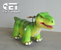 Trottinette de dinosaure télécommandée pour enfants, modèles animatroniques