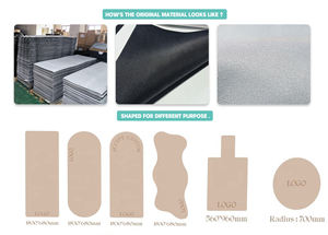 Tapete de Pilates de Alta Calidad con Superficie de Gamuza y <span class=keywords><strong>Base</strong></span> de Caucho Natural, Antideslizante, Lavable a Máquina, Tamaño/Estampado Personalizable, Extra Grueso - Product Image 6