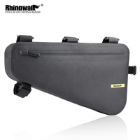 Sac de cadre de vélo Rhinowalk 4L, sac étanche Triangle TubBike pour sac de vélo de montagne Gravel