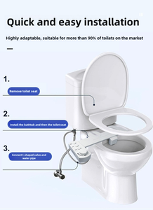 Неэлектрический биде <span class=keywords><strong>Shattaf</strong></span> с двойным соплом - Product Image 4