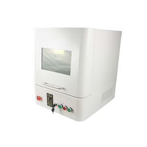 Pas cher <span class=keywords><strong>Prix</strong></span> Motorisé Mini Métal Gravure 30W Laser Machine De Marquage Portative Fiber avec Enceinte - Product Image 1