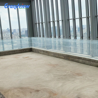 Grand view Glas Acryl Schwimmbad wand für die Datenschutz kontrolle Luxus pools