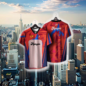 夏メンズスポーツTシャツカスタマイズロゴバックネック独立記念日国旗プリントデザイン通気性ニットストリート - Product Image 1