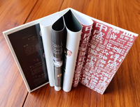 Impression professionnelle de catalogues de produits d'entreprise de luxe personnalisés, recto verso, papier cartonné écologique, impression couleur intégrale pour prospectus