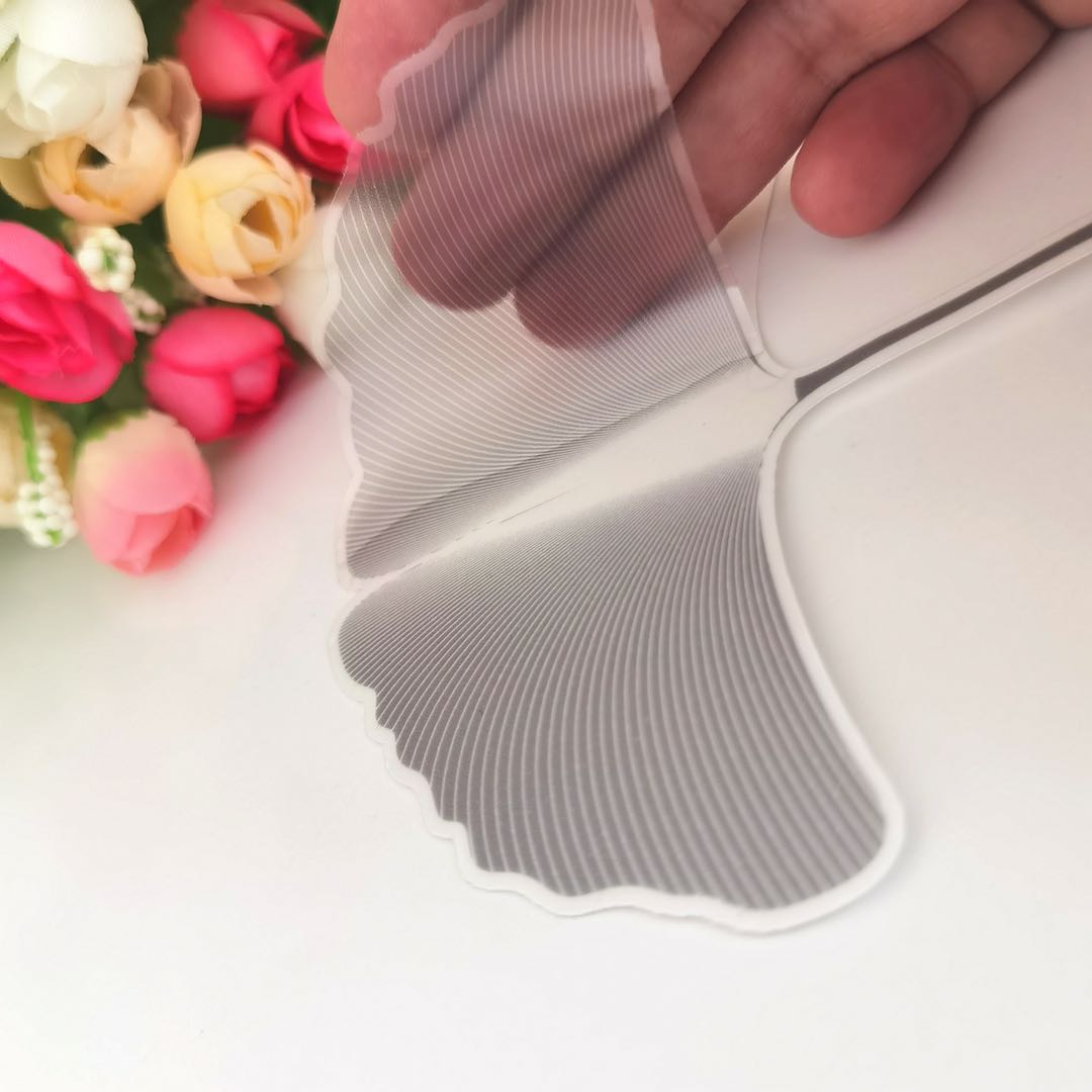 ПВХ статическая наклейка на заказ, печатный лист, узор, прозрачная наклейка на стену и окно