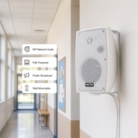 Haut-parleur mural IP Vnetpa 30W, haut-parleur SIP mural, bonne qualité sonore, haut-parleur IP