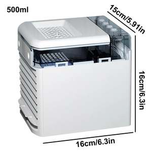 Portable <b>Mini</b> USB Charging Air Conditioner Water Mist Household Use Small Water Desktop <b>Cooler</b> Fan - Product Image 3