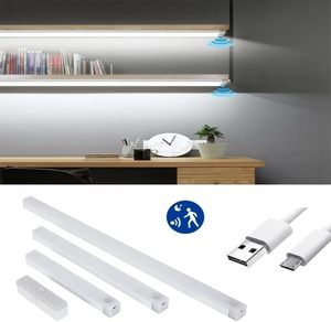Éclairage LED rechargeable pour armoire 10cm/20cm/30cm/50cm, veilleuse sans fil à détecteur de mouvement, design moderne, lumière pour armoire de cuisine - Product Image 3