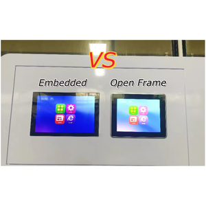 Màn hình rộng 7 10.1 13.3 14 15.6 <span class=keywords><strong>17</strong></span> 18.5 19 inch ngành công nghiệp kim loại trường hợp IP65 nhúng không thấm nước chống bụi màn hình cảm ứng LED màn hình - Product Image 3