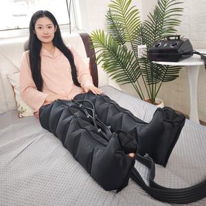 Bolsa de aire eléctrica portátil 6-Sistema de terapia de recuperación de relajación Botas Compresión de aire Masajeador de piernas - Product Image 1