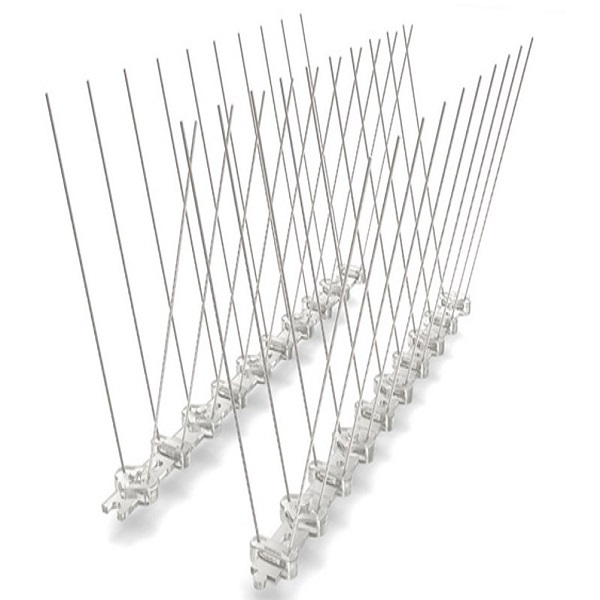 304 Stainless Steel Anti-Bird Spikes Outdoor Courtyard Bird Fence UV Light Solid State Pest Control Design for Pigeons Farms