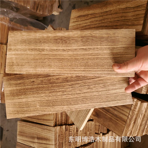 Tablas de madera maciza rectangulares carbonizadas para decoración de interiores, origen Shandong BH 505 - Product Image 1