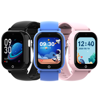 Reloj Inteligente Android Square 4G con GPS para Niños, Doble Tarjeta SIM, Videollamada, SOS, Resistente al Agua IP67, Correa de Silicona, Monitor de Sueño y Actividad Física
