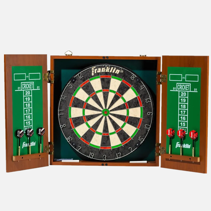OEM Wooden Darts Wardrobe Bristle Dartboard