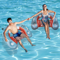 Flotteur de piscine gonflable Chaise Lounge Flotteurs pour piscine Chaise d'eau Flotteur de fête pour adultes