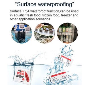 Trending Products 2.4Ghz New Arrivals 2.66" Eink Epaper Freezer Electronic Shelf Price Tag Two Color <b>Waterproof</b> Esl Frozen <b>Label</b> - Product Image 3
