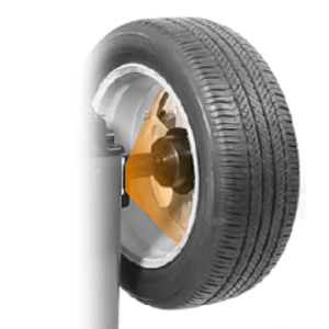 Machine d'alignement de roues de voiture JA-B03 10"-24" Équilibreuse de pneus et de jantes JA-B03 Équilibreuse de roues JA-B03 - Product Image 3