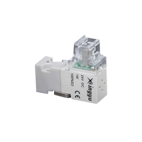 Haute qualité 3/2 2/2 NC Micro électrovanne 110 220 12 24 V combinaison multiple contrôle PLC Type de presse-poussoir non verrouillable