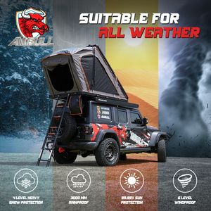 Ambull Factory 4x4 Camion Voiture Camping en plein air 2-3 Personnes Tentes <span class=keywords><strong>de</strong></span> <span class=keywords><strong>toit</strong></span> étanches <span class=keywords><strong>Tente</strong></span> <span class=keywords><strong>de</strong></span> <span class=keywords><strong>toit</strong></span> en aluminium à coque dure <span class=keywords><strong>Tente</strong></span> <span class=keywords><strong>de</strong></span> <span class=keywords><strong>toit</strong></span> <span class=keywords><strong>de</strong></span> voiture <span class=keywords><strong>Toit</strong></span> <span class=keywords><strong>de</strong></span> <span class=keywords><strong>toit</strong></span> - Product Image 4