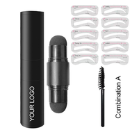 Vente en gros de produits de beauté, épilation à la cire étanche pour les sourcils, marque privée, timbre à sourcils personnalisé