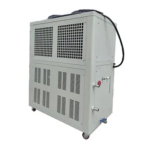 Refrigeratore di raffreddamento ad acqua a funzionamento remoto 15KW 5Ton 5HP R410a refrigeratore d'aria portatile con refrigerante costruito con serbatoio dell'acqua e pompa