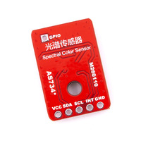 Module de capteur spectral visible et NIR à 14 canaux AS7343, haute sensibilité, détection de scintillement, faible consommation d'énergie, I2C 3.3-5V