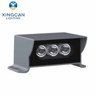Lumière LED d'extérieur pour marches, jardin, balcon, allée, paysage, 6W-18W, étanche IP65, en aluminium, personnalisable, à intensité variable, garantie 3 ans