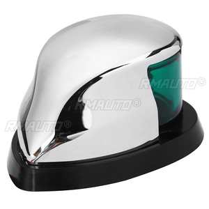 2 lampes de signalisation 12V pour bateau, feux de navigation LED rouge et vert pour bateaux, yachts, camions, remorques, fourgonnettes - Product Image 4