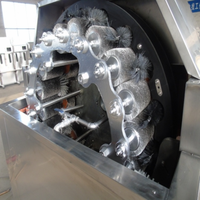 Lave-bouteilles entièrement automatique pour le recyclage du verre, avec fonction de retrait et de lavage des bouteilles intérieures et extérieures, et fonction de retrait des étiquettes