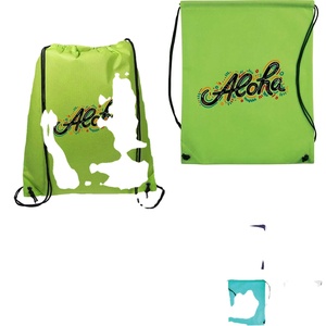 Mochila Ecológica Personalizada con Cordón, Bolsa Promocional Reutilizable con Logotipo para Regalos en Ferias Comerciales y Eventos de Marketing - Product Image 1