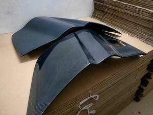 Lames latérales en FIBER de carbone, nouveau panneau de porte pour <span class=keywords><strong>AUDI</strong></span> <span class=keywords><strong>R8</strong></span> V10 2008 — 2014 - Product Image 3