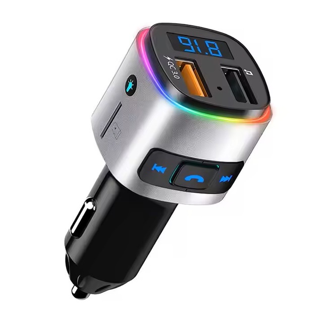 High-Quality Audio Hands-Free Calling Fast Charger Car FM Transmitter Free Shipping
