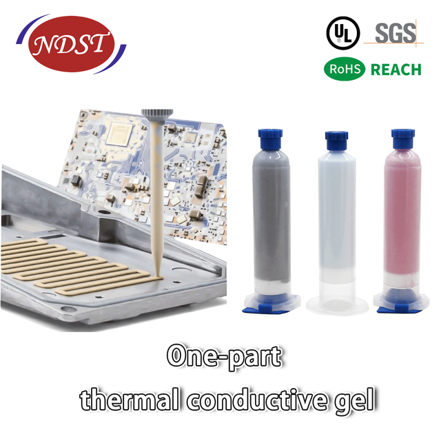 Hot Sale NDST Low-Cost Silicone-Based Thermal Conductive Heat Dissipation Two Component Gel Adhesive Thermal Sealant Binder