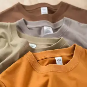 2024 Top-Ranking Drop-Shoulder-T-Shirt individuelles Logo gedruckt 100 % Baumwolle Übergröße Herren-T-Shirts hochwertiges T-Shirt für Herren
