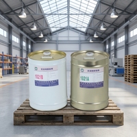 Adhésif sec polyuréthane bi-composant à base de solvant Patton, transparent, résistant à l'eau bouillante, pour lamination d'emballages alimentaires