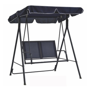 Đồ Nội Thất Ngoài Trời Sân Vườn Giá Rẻ 3 Chỗ Ngồi Đu Ghế Thép Ngoài Trời Treo Đu - Product Image 5