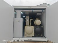 Station de refroidissement industrielle à déploiement rapide DYF - Installation de refroidissement intégrée à économie d'énergie avec composants PLC essentiels 40000kg 1