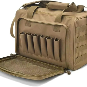 Bolsa táctica Bolsa de pistola Estuche de tiro con arma de fuego con cremallera bloqueable para campo de tiro Caza al aire libre - Product Image 1
