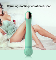 Vibrateur pour clitoris, vagin et point G avec fonction de refroidissement/chauffage, 7 vitesses de vibration, étanche IPX7, charge magnétique pour femmes