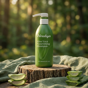 Shampooing Hydratant et Lissant 100% <span class=keywords><strong>Pur</strong></span> <span class=keywords><strong>Aloe</strong></span> Vera Marque Blanche pour Cheveux Ternes, Secs et Frisés - Product Image 1