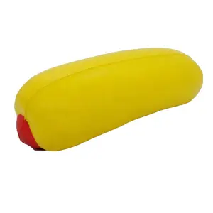 Phổ biến khuyến mại Quà Tặng Hot Dog hình dạng đồ chơi PU bọt căng thẳng bóng bán buôn Cá nhân hoá biểu tượng tùy chỉnh