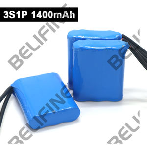 Лидер продаж, новый 11,1 В, 1400 мАч, литиевая батарея, робот-Дрон, батарейки, 3S1P, 18650 батарея, 11,1 В, 22,2 В, с разрядом 3C - Product Image 6