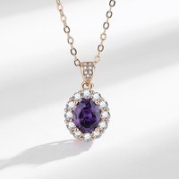 Ensemble d'accessoires quatre pièces, zircon cubique à haute teneur en carbone micro-incrusté, ensemble de bijoux tendance en laiton plaqué or champagne pour mariage