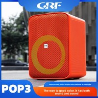 GRF POP3 Étanche pour haut-parleur Bluetooth Portable extérieur KTV & Home cinéma Haut-parleur Ksong Impédance 8ohm pour le camping