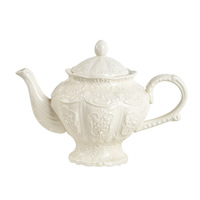 Ensemble de vaisselle en porcelaine blanche gaufrée pour petit déjeuner dessert salade avec assiette et tasse à café