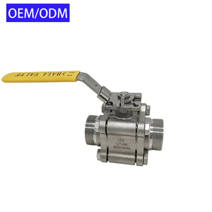 1inch 2inch Hướng dẫn sử dụng chống cháy 3PC bóng van cf3m cf8 thép không gỉ ba mảnh nội bộ chủ đề nhiệt độ cao công nghiệp OEM - Product Image 2